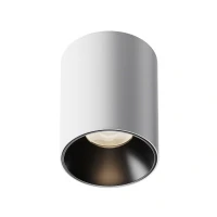 Потолочный светильник Ceiling Alfa LED 12W, 4000K, Бело-черный (Maytoni Technical, C064CL-12W4K-RD-WB)