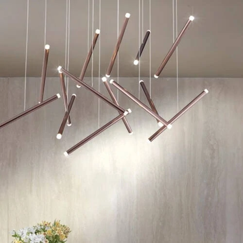 Люстра Dutti D0068 LED Chandelier Modern 14 Gold (ImperiumLoft, 156878-22) - Amppa.ru