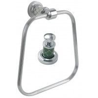 Держатель для полотенца круглый Boheme MURANO 10905-GR-CR