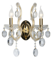 Бра Crystal Lux HOLLYWOOD AP2 GOLD, 2011/402