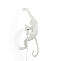 Настенный светильник Monkey Lamp, Белый/Белый (Seletti, 14925)