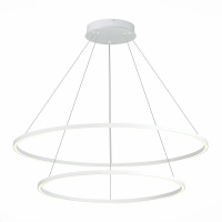 ST605.503.91 Cветильник подвесной SMART ST-Luce Белый/Белый LED 1*91W 2800-6500K AURA