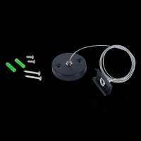 ST015.422.17H Тросовый подвес для шинопровода SKYLINE 220 ST-Luce Черный SKYLINE 220