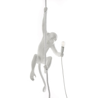 Подвесной светильник Monkey Lamp, Белый/Белый (Seletti, 14883)