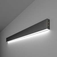 Линейный светодиодный накладной односторонний светильник 103см 20Вт 6500К черный LSG-02-1-8*103-16-6500-MSh (Elektrostandard Pro, Линейный светодиодный накладной односторонний светильник 103см 20Вт 6500К черный)