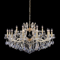Люстра Crystal Lux HOLLYWOOD SP12+6 GOLD, 2011/318