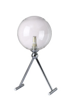 Настольная лампа Crystal Lux FABRICIO LG1 CHROME/TRANSPARENTE, 0550/501