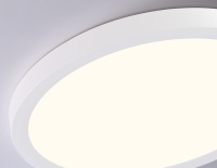 Светильник светодиодный ультратонкий 3000K-6500K с CCT-переключателем WH белый IP54 20W 3000K-6500K CCT-переключатель D300*25 (Без ПДУ) (Ambrella Light, FZ1903)