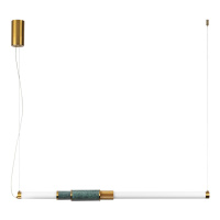 Подвесной Светильник Marmi Midcent, Led, Античная Бронза; Латунь (Odeon Light, 4360/14l)